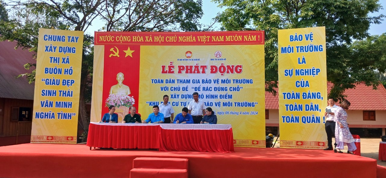 Lễ phát động “Toàn dân tham gia bảo vệ môi trường”